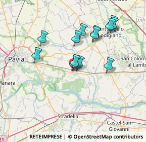 Mappa Via Carducci, 27011 Belgioioso PV, Italia (6.57692)