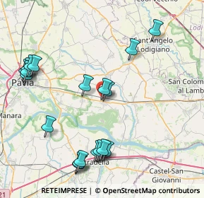 Mappa Via Carducci, 27011 Belgioioso PV, Italia (9.4985)