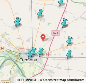 Mappa Via Porcellasco, 26100 Cremona CR, Italia (4.7)