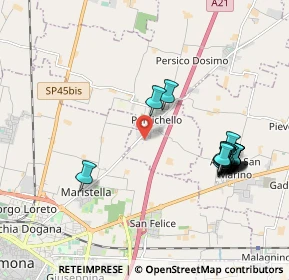 Mappa Via, 26043 Persico Dosimo CR, Italia (2.146)