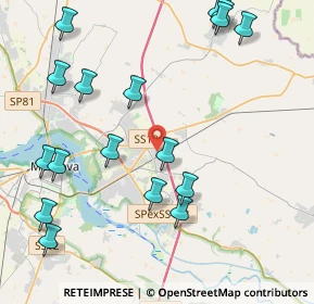 Mappa Via Iº Maggio, 46030 Mottella MN, Italia (5.07647)