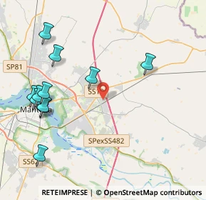 Mappa Via Iº Maggio, 46030 Mottella MN, Italia (4.84727)