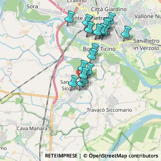 Mappa Via E. Davagnini, 27028 San Martino Siccomario PV, Italia (1.82)