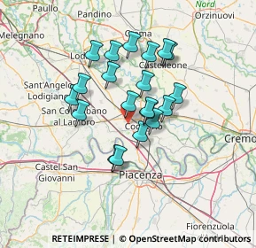 Mappa Cascina San Giovannino, 26867 Somaglia LO, Italia (10.793)