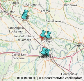 Mappa Cascina San Giovannino, 26867 Somaglia LO, Italia (11.98455)