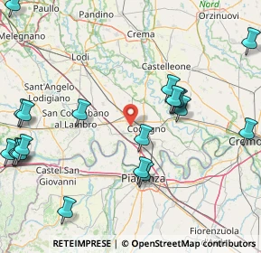 Mappa Cascina San Giovannino, 26867 Somaglia LO, Italia (21.4085)