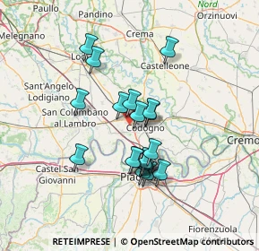 Mappa Cascina San Giovannino, 26867 Somaglia LO, Italia (11.417)