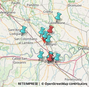 Mappa Cascina San Giovannino, 26867 Somaglia LO, Italia (11.06154)