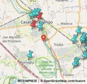 Mappa Cascina San Giovannino, 26867 Somaglia LO, Italia (2.98263)