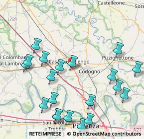 Mappa Cascina San Giovannino, 26867 Somaglia LO, Italia (9.889)