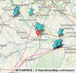 Mappa Via Cascina Paradiso Vecchio, 27028 San Martino Siccomario PV, Italia (17.31412)