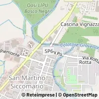 Mapa San Martino Siccomario