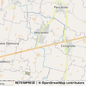 Mappa Vescovato