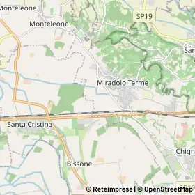 Mappa Miradolo Terme