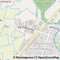 Map San Martino Siccomario