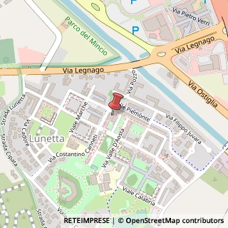 Mappa Viale Veneto, 11, 46100 Mantova, Mantova (Lombardia)