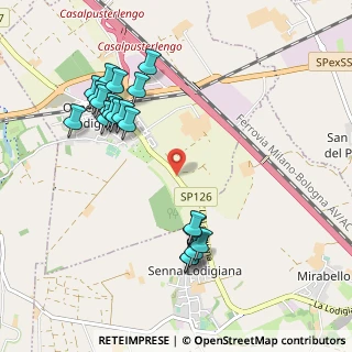 Mappa Strada Provinciale, 26864 Ospedaletto Lodigiano LO, Italia (1.099)
