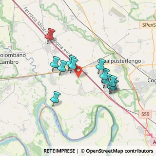 Mappa Strada Provinciale, 26864 Ospedaletto Lodigiano LO, Italia (3.02333)