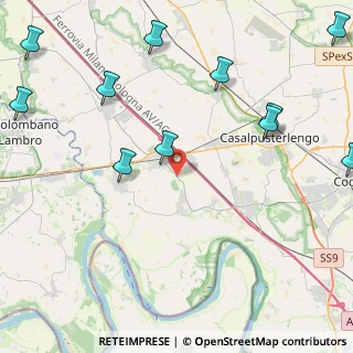 Mappa Strada Provinciale, 26864 Ospedaletto Lodigiano LO, Italia (6.10833)