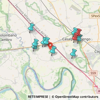 Mappa Strada Provinciale, 26864 Ospedaletto Lodigiano LO, Italia (3.31273)