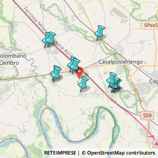 Mappa Strada Provinciale, 26864 Ospedaletto Lodigiano LO, Italia (3.24917)