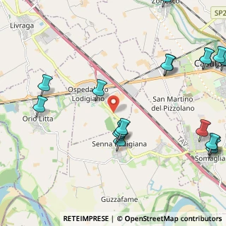 Mappa Strada Provinciale, 26864 Ospedaletto Lodigiano LO, Italia (3.094)