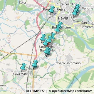 Mappa Via Lombardia, 27028 San Martino Siccomario PV, Italia (2.05375)