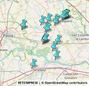 Mappa Via Enrico Berlinguer, 27011 Belgioioso PV, Italia (6.6685)