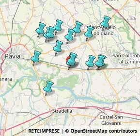 Mappa Via Enrico Berlinguer, 27011 Belgioioso PV, Italia (6.30313)