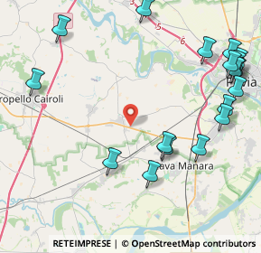 Mappa Via Eugenio Montale, 27020 Carbonara al Ticino PV, Italia (5.46833)