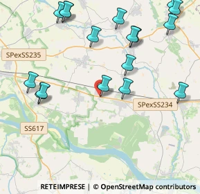 Mappa Via Giulio Natta, 27011 Belgioioso PV, Italia (5.10294)