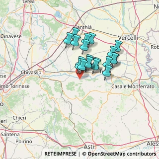 Mappa Via Ganoia, 15020 Moncestino AL, Italia (10.006)