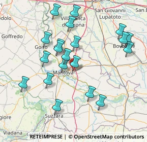 Mappa CAP, 46030 San Giorgio Bigarello MN (15.737)