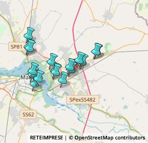 Mappa CAP, 46030 San Giorgio Bigarello MN (3.05)