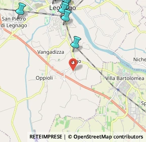 Mappa Via Salò, 37045 Legnago VR, Italia (3.41833)