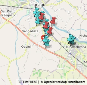 Mappa Via Salò, 37045 Legnago VR, Italia (1.5425)