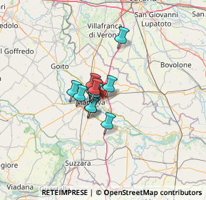 Mappa Via Don Giovanni Bosco, 46030 Mottella MN, Italia (6.60083)