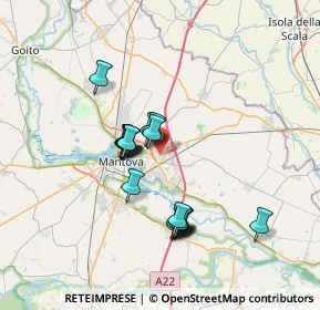 Mappa Via Don Giovanni Bosco, 46030 Mottella MN, Italia (5.90895)