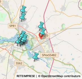 Mappa Via Don Giovanni Bosco, 46030 Mottella MN, Italia (3.81286)