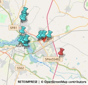 Mappa Via Don Giovanni Bosco, 46030 Mottella MN, Italia (3.66412)