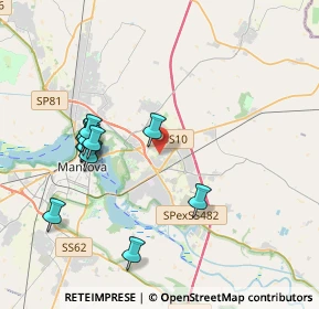 Mappa Via Don Giovanni Bosco, 46030 Mottella MN, Italia (3.88833)