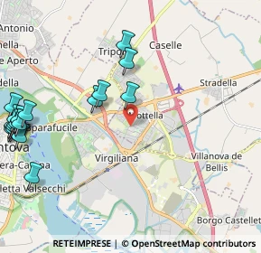 Mappa Via Don Giovanni Bosco, 46030 Mottella MN, Italia (2.976)