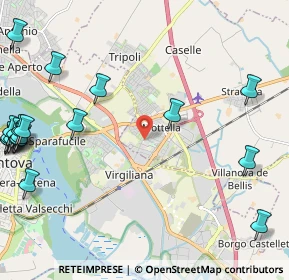 Mappa Via Don Giovanni Bosco, 46030 Mottella MN, Italia (3.2335)