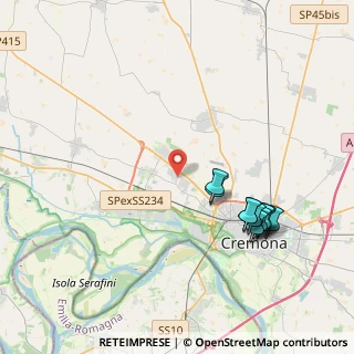 Mappa Cremona, 26100 Cremona CR, Italia (4.28545)