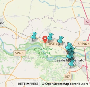 Mappa Regione Formica, 15030 Coniolo AL, Italia (4.04455)