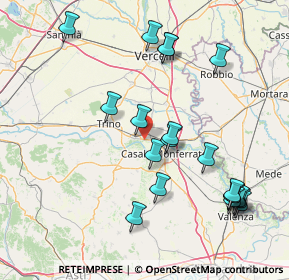 Mappa Regione Formica, 15030 Coniolo AL, Italia (17.492)