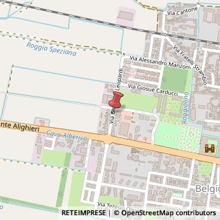 Mappa Via Giacomo Leopardi, 9, 27011 Belgioioso PV, Italia, 27011 Belgioioso, Pavia (Lombardia)