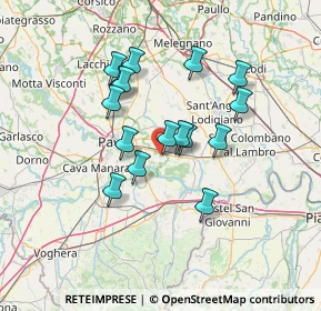 Mappa Linarolo, 27010 Linarolo PV, Italia (11.50125)