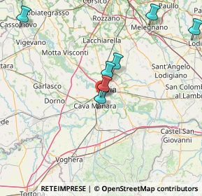 Mappa SP 35 dei Giovi, 27028 San Martino Siccomario PV, Italia (26.7945)