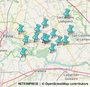 Mappa Via S. Michele, 27011 Belgioioso PV, Italia (5.58786)